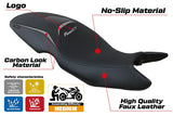 Tappezzeria Italia BMW F800GT 2012 2013 2014 2015 2016 Seat Cover Silver Black