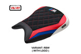 Tappezzeria Italia BMW M1000RR 2023-2025 Seat Cover Velvet Red Blue White Black