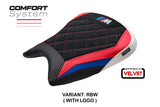 Tappezzeria Italia BMW M1000RR 2023-2025 Seat Cover Velvet Comfort Red Blue White Black