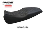 Tappezzeria Italia Benelli Leoncino 506 2017-2025 Seat Cover Comfort Black