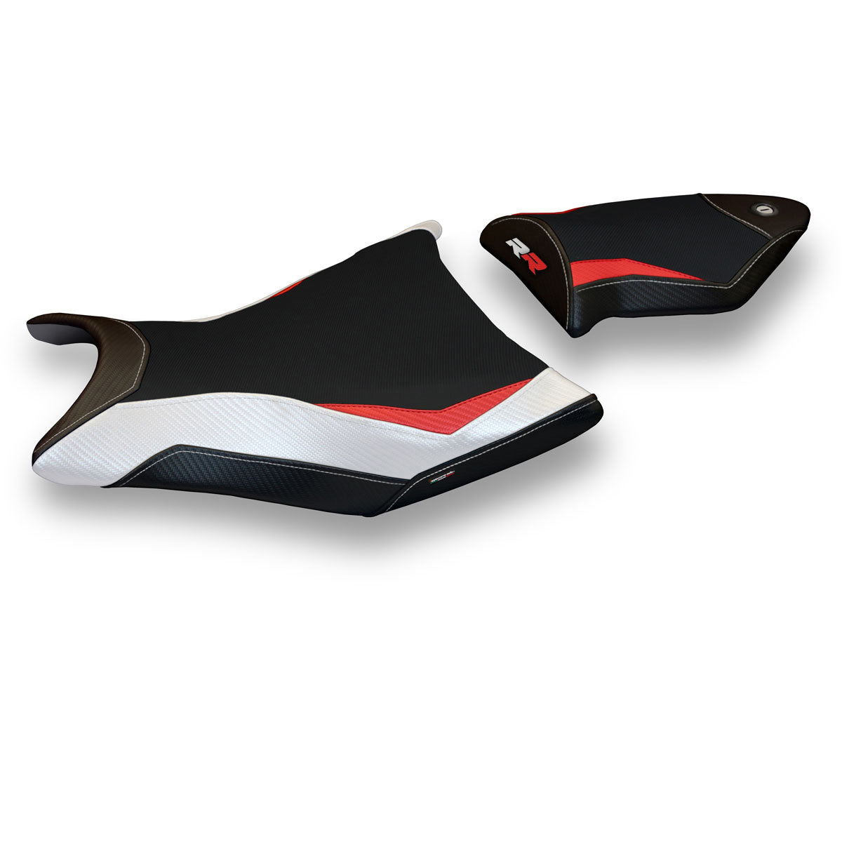 Tappezzeria Italia BMW S1000RR 2009-2011 Seat Cover in Red, White and Black