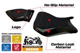 Tappezzeria Italia BMW S1000RR 2012-2014 Seat Cover Ultragrip in Silver and Black