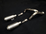 Vandemon  Ducati Panigale 1199S, 1299S, 1299 SP & R Titanium High Mount Exhaust System DUC129TIEXHMESA