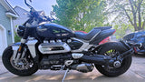 Vandemon Triumph Rocket 3R & GT 2500 Titanium Bimodal Stealth Titanium Slip-On Mufflers TRIUMROCKET3MUFA