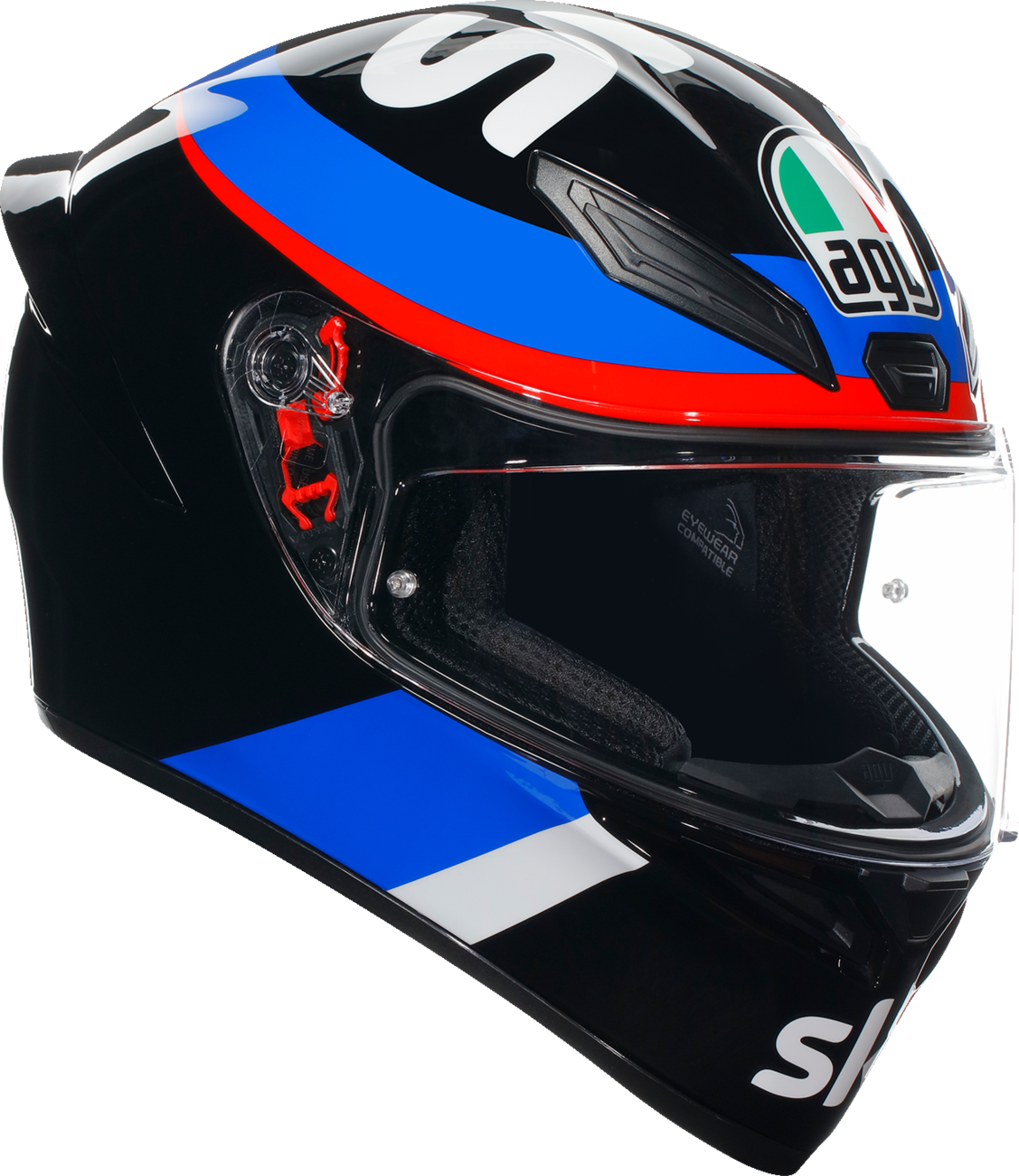 AGV K1 S Helmet - VR46 Sky Racing Team - Black/Red - XL 2118394003023XL