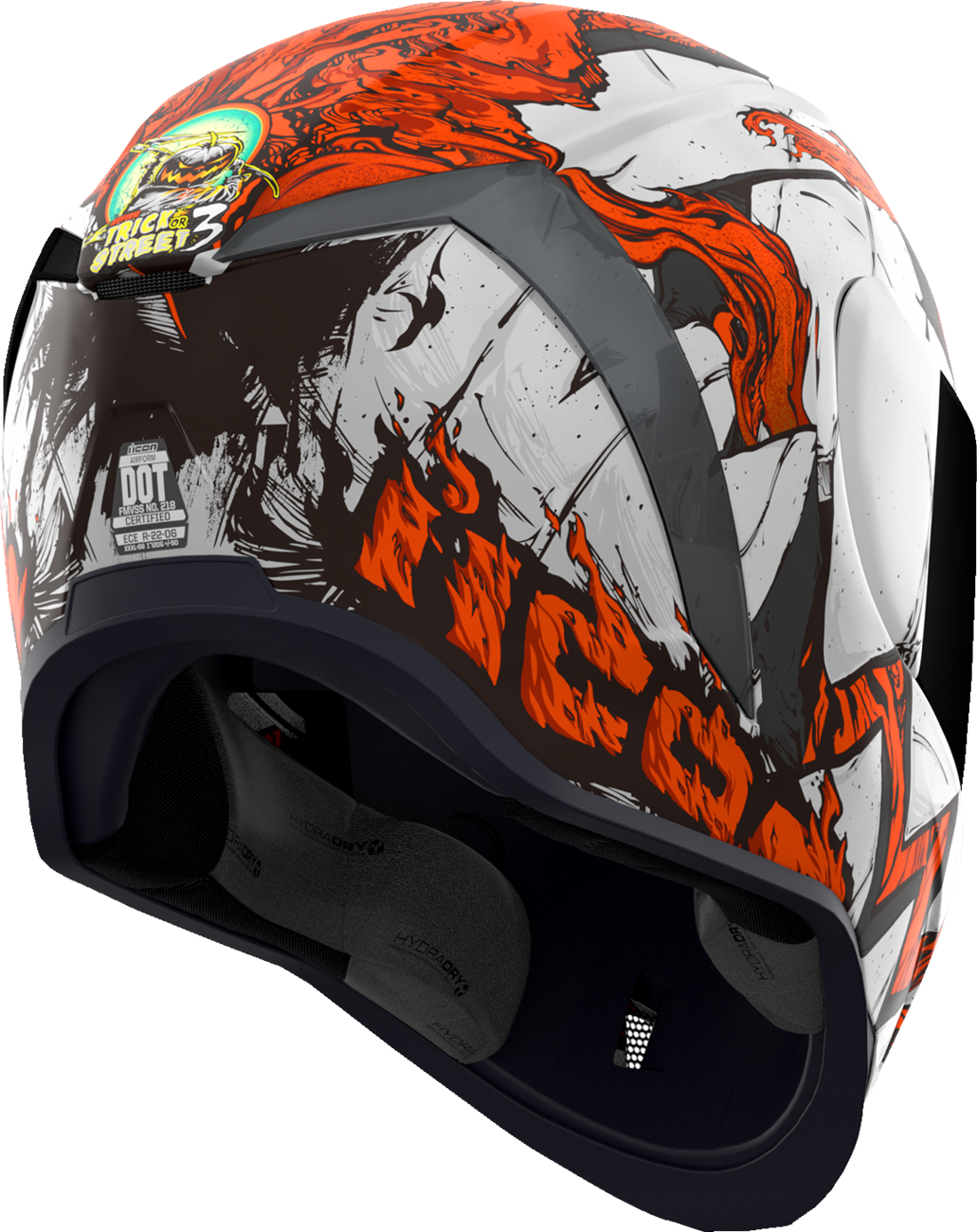 ICON Airform™ Helmet - Trick or Street 3 - White - XS 0101-16247