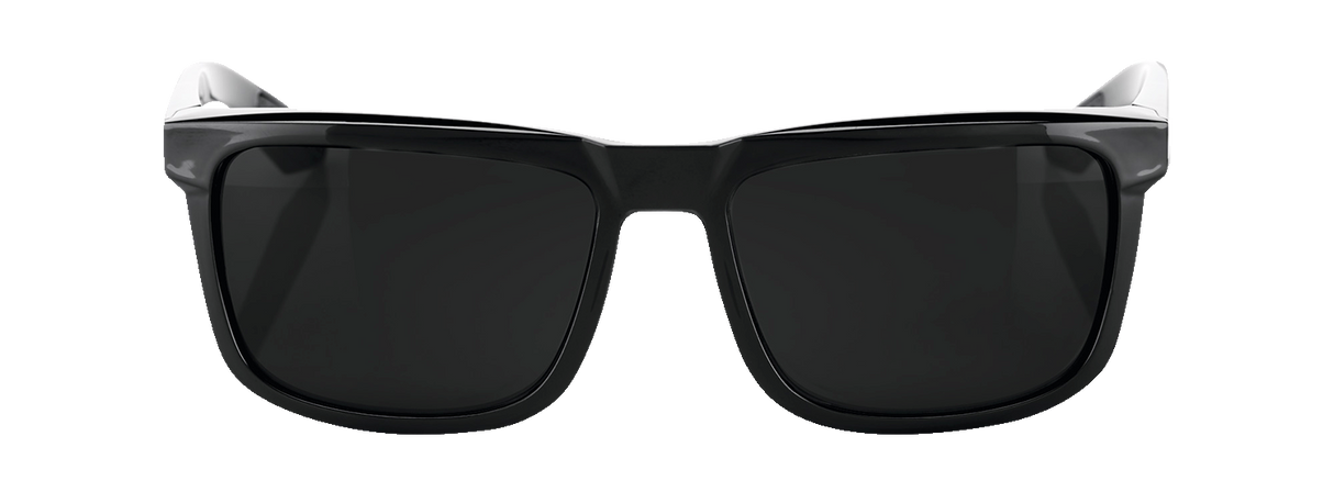 100% Blake Sunglasses - Polished Black - Grey PeakPolar 60028-00000