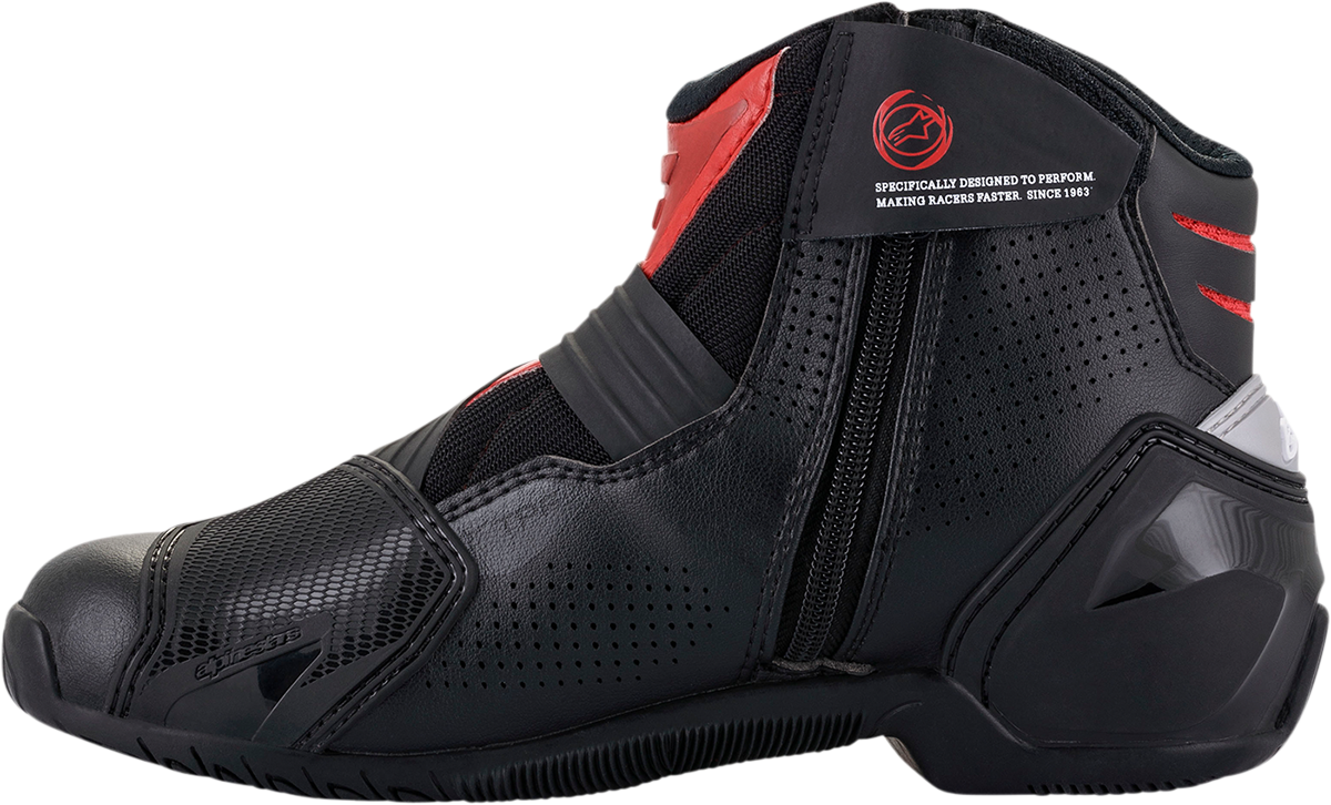 ALPINESTARS SMX1-R V2 Boots - Black/Red - US 6.5 / EU 40 2224021-13-40