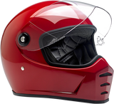 BILTWELL Lane Splitter Helmet - Gloss Blood Red - Small 1004-837-102