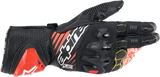 ALPINESTARS GP Tech v2 Gloves - Black/White/Fluo Red - XL 3556622-1231-XL