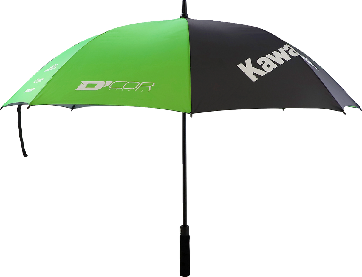 D'COR VISUALS Umbrella - Kawasaki - Green/Black 81-103-1