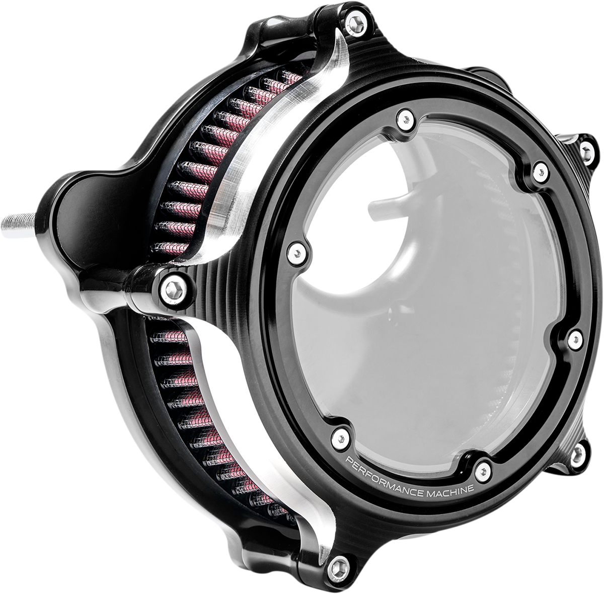 PERFORMANCE MACHINE (PM) Vision Air Cleaner - Contrast Cut - M8 0206-2156-BM