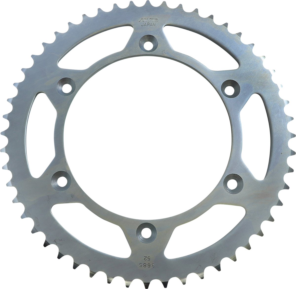 SUNSTAR SPROCKETS Steel Rear Sprocket - 52 Tooth - Yamaha 2-368552