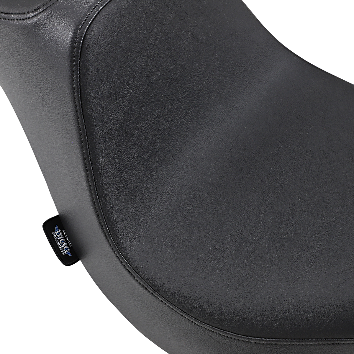 DRAG SPECIALTIES Predator III Seat - Black - Smooth - FXBR/S '18-'22 0802-1187