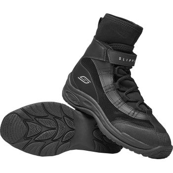 SLIPPERY Liquid Race Boots - Black - Small 3261-0184