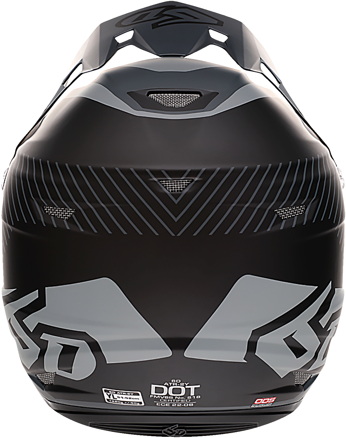 6D ATR-2Y Helmet - Fusion - Black - Small 11-6400