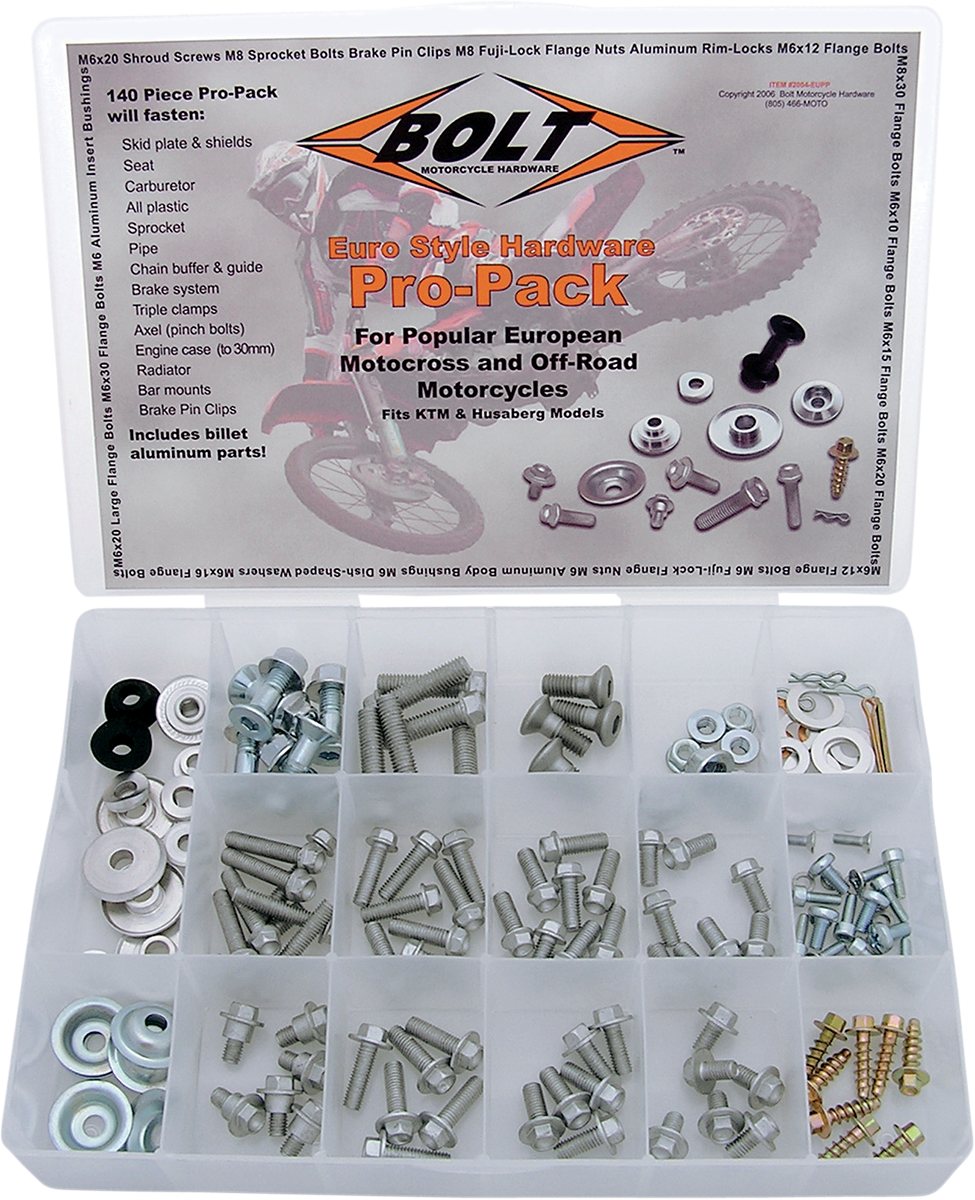 BOLT European Pro Pack - 145-Piece 2004-EUPP