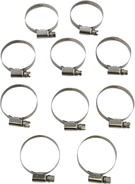 Parts Unlimited Embossed Hose Clamp - 25-40 Mm T03-6256-10