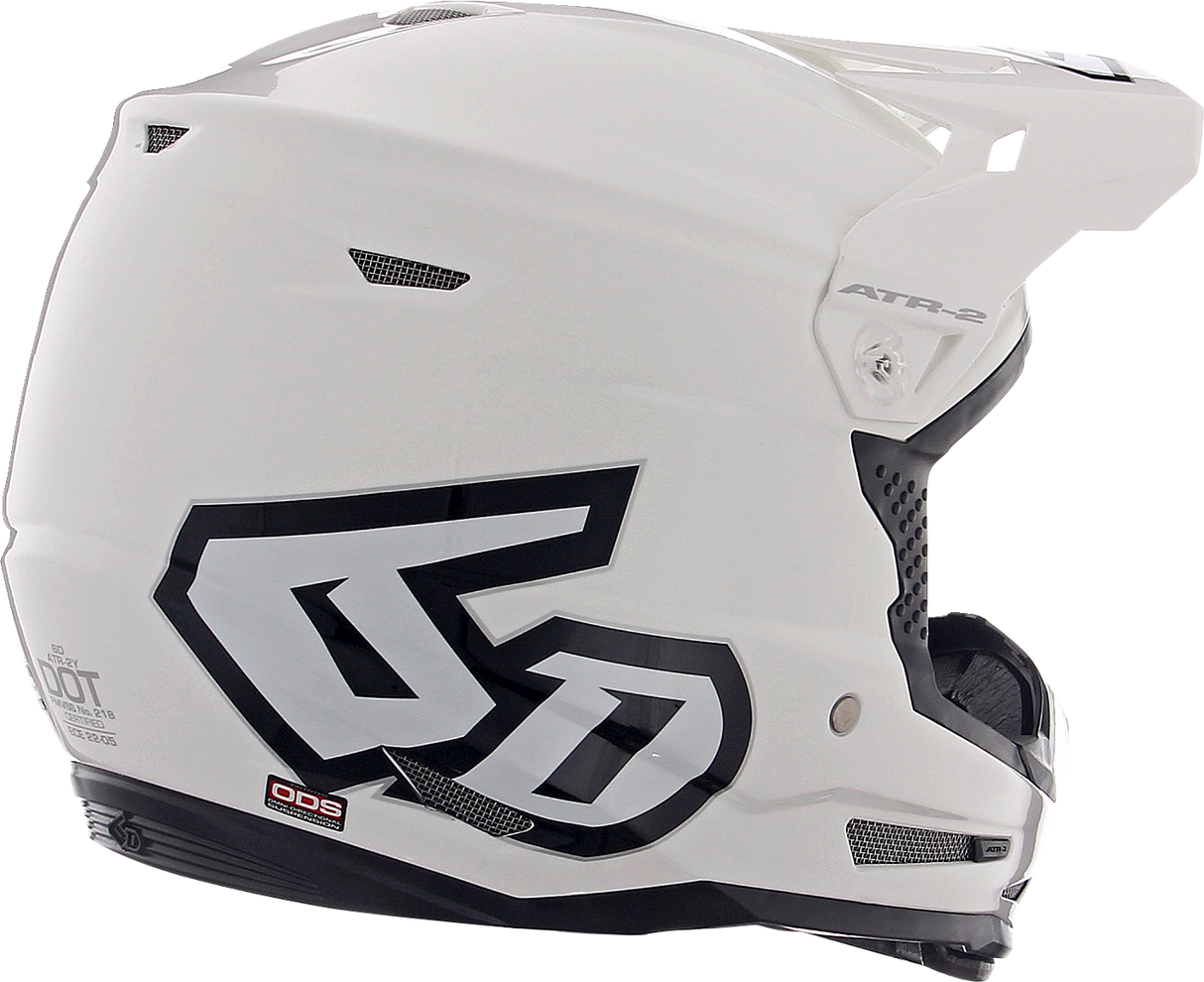 6D ATR-2Y Helmet - Gloss White - Medium 11-5611