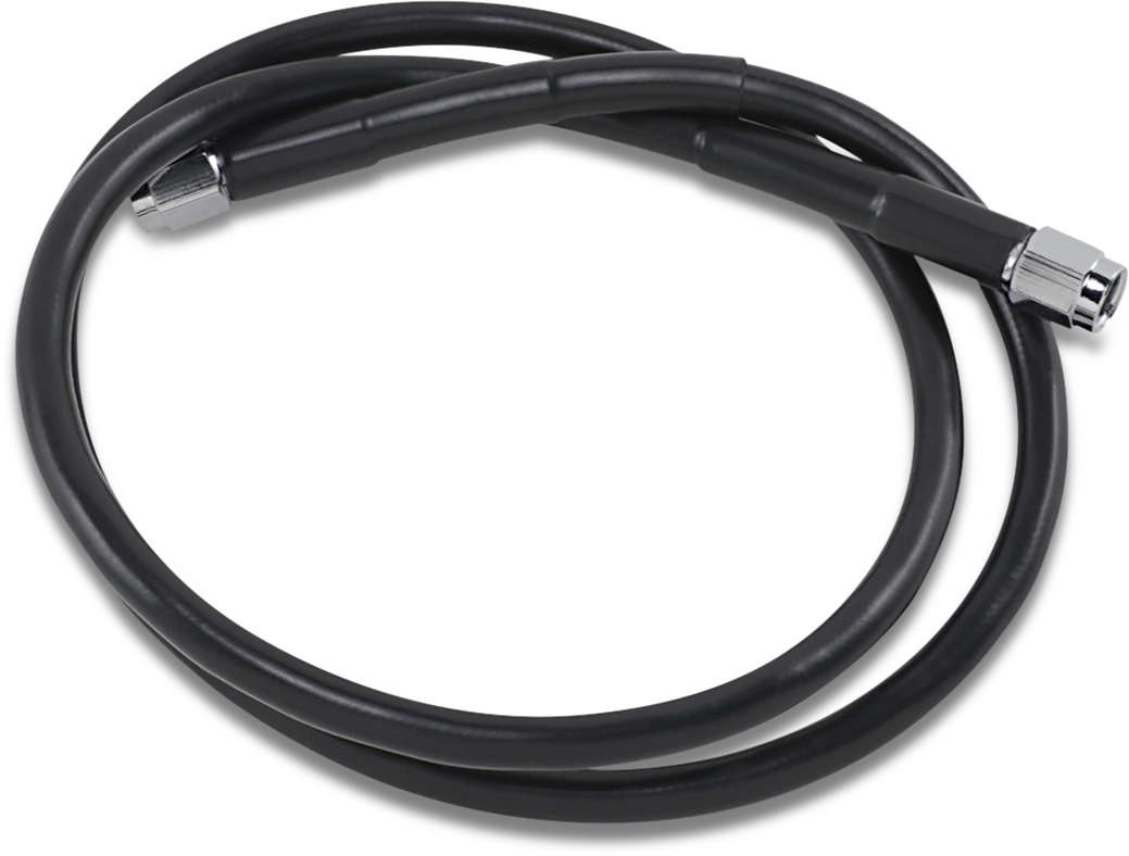 DRAG SPECIALTIES Universal Brake Line - Black - 38" 838-BLK