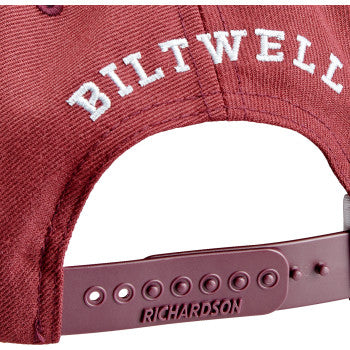 BILTWELL Script B Hat - Maroon 8002-4040-00