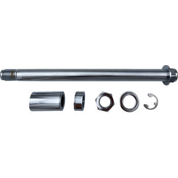 DRAG SPECIALTIES Axle Kit - Front - Chrome - '18-'23 Softail 0214-2735