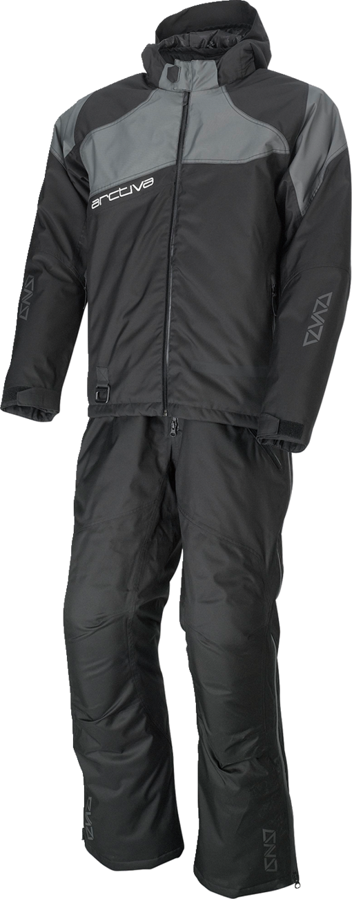 ARCTIVA Pivot 5 Hooded Jacket - Black/Gray - 5XL 3120-2061