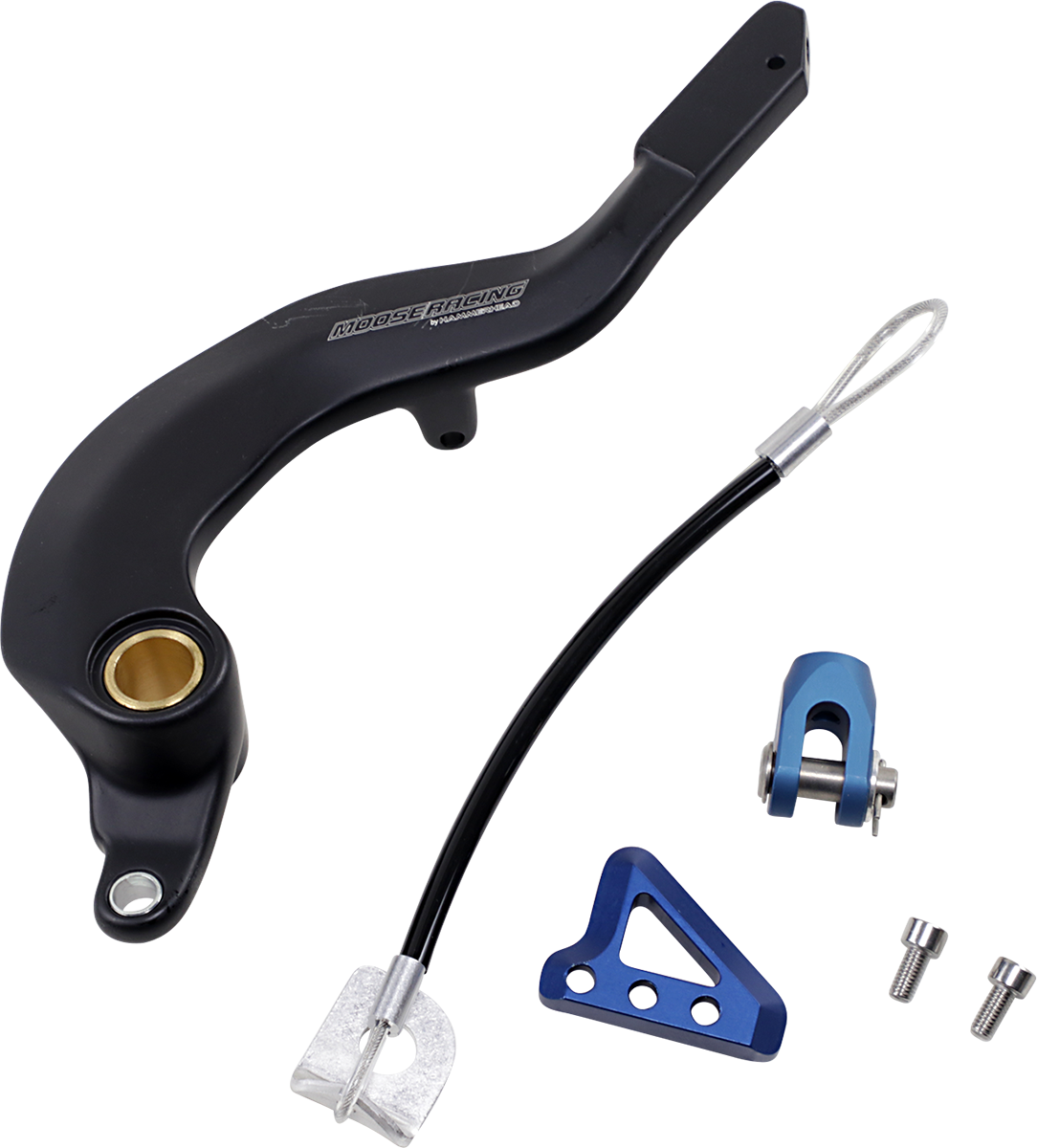 MOOSE RACING Brake Pedal - Blue - Yamaha 82-0221-21-22