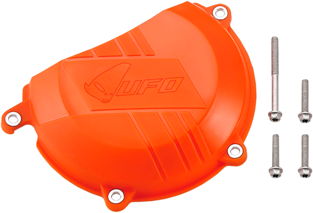 UFO Clutch Cover - Orange - KTM AC02410