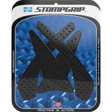 STOMPGRIP Traction Pad Tank Grips - Volcano - Black - GSX-S 750/Z 55-10-0151B
