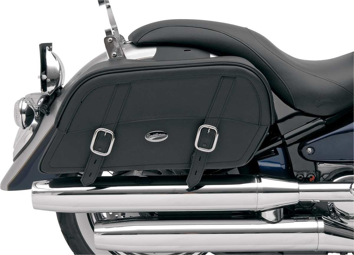 SADDLEMEN Drifter Slant Saddlebags - Extra Jumbo 3501-0321