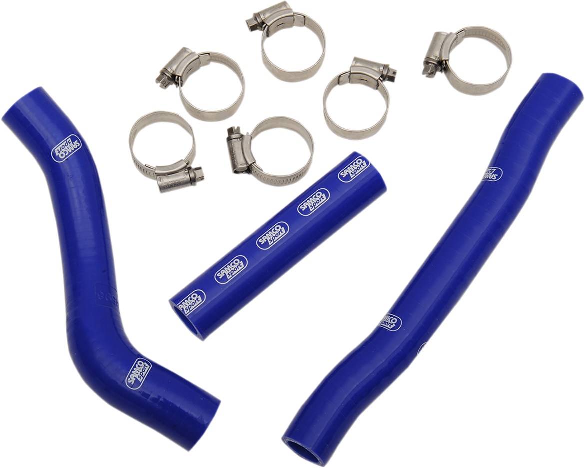 MOOSE RACING Race Fit Radiator Hose Kit - Blue - Husqvarna MBU-HUS-29-BLU