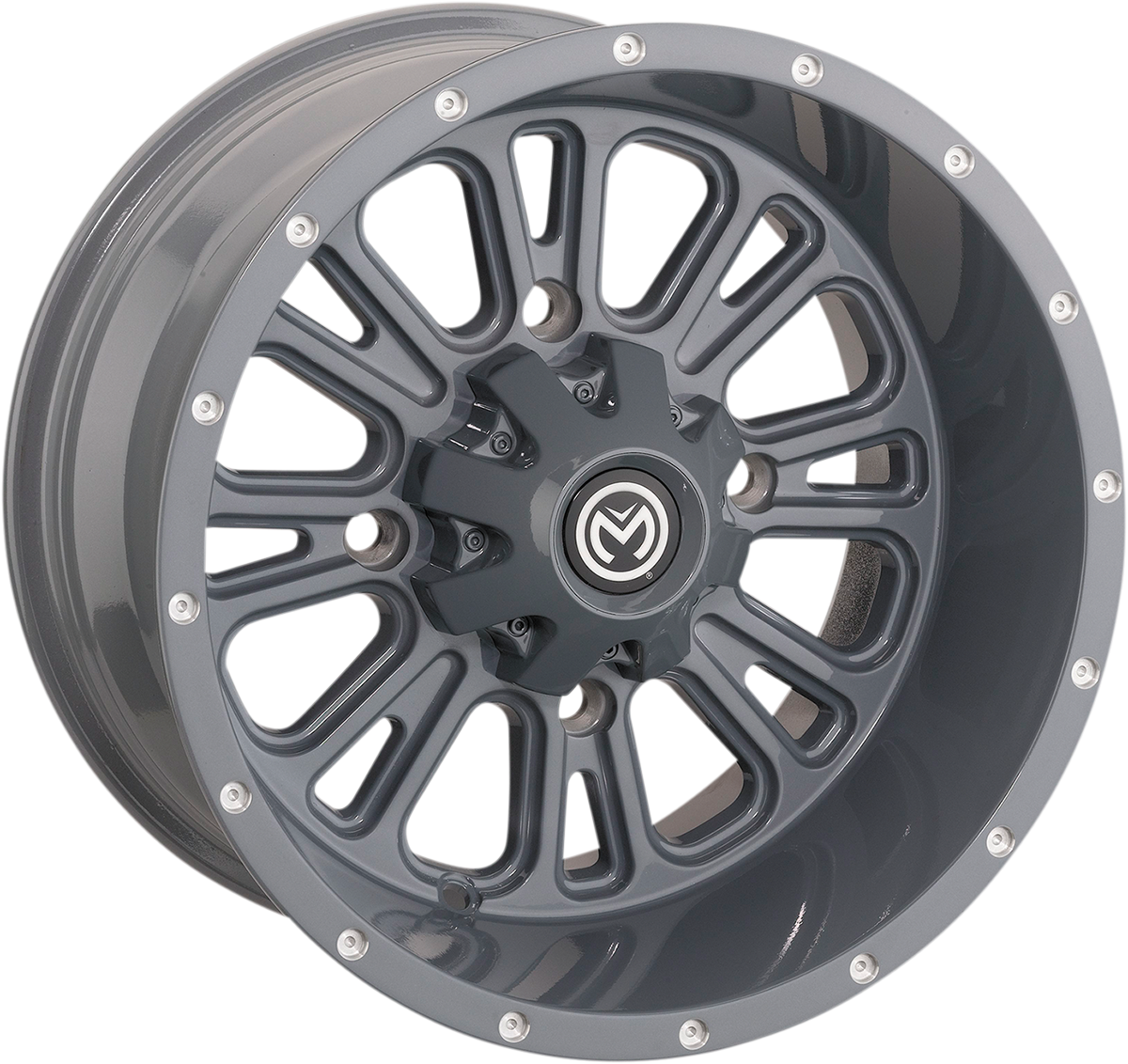 MOOSE UTILITY Wheel - 399X - Rear - Gray - 14x8 - 4/156 - 4+4 399MO148156KG4