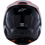 ALPINESTARS SM3 Helmet - Radium - Gloss Black/Red Fluo/White - Small 8300826-1553-S