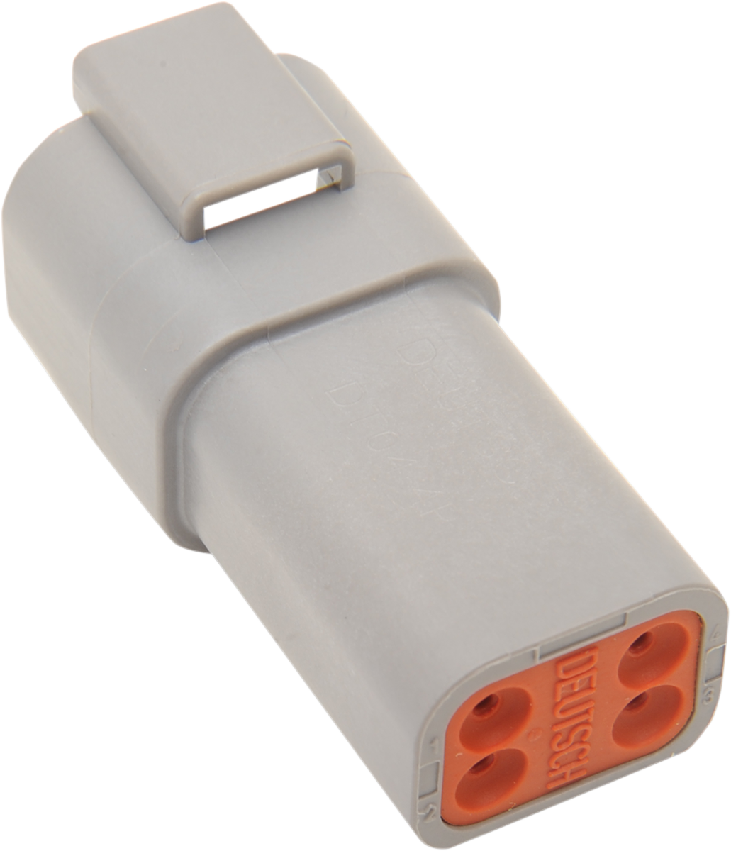 NAMZ Deutsch Receptacle - 4 Pin - Gray DR-4G