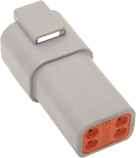 NAMZ Deutsch Receptacle - 4 Pin - Gray DR-4G