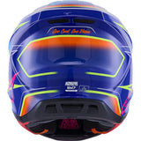 ALPINESTARS SM7 Helmet - Cast - Gloss/Blue/Pink/Yellow Fluo - XL 8302626-7254-XL