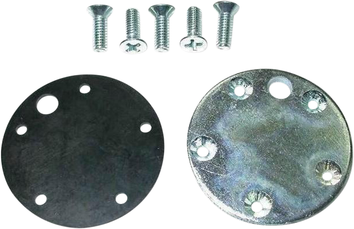 DRAG SPECIALTIES Replacement Blockoff Plate with Gasket - EFI 12912