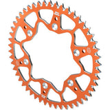 MOTO-MASTER 7075 Aluminum Rear Sprocket - 53 Tooth - Orange 620072553