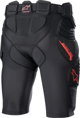 ALPINESTARS Bionic Pro Protection Shorts - Black/Red - XL 6507523-13-XL