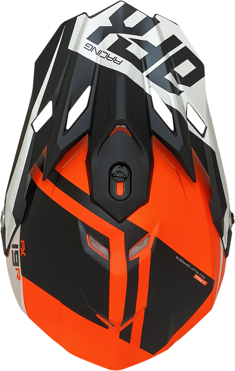 AFX FX-19R Helmet - Racing - Matte Orange - Large 0110-7085