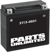 Parts Unlimited Agm Battery - Ytx20h-Bs .95 L Ctx20h-Bs