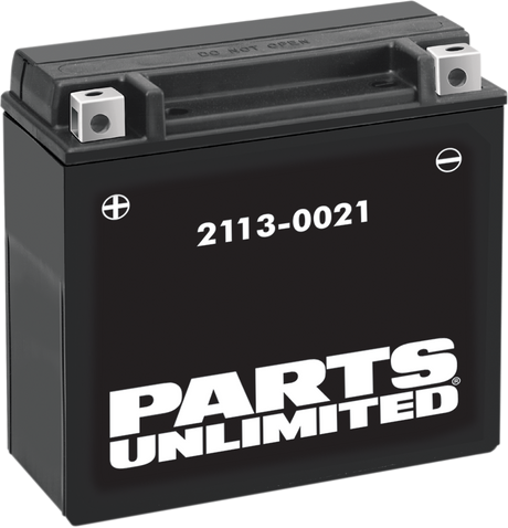 Parts Unlimited Agm Battery - Ytx20h-Bs .95 L Ctx20h-Bs