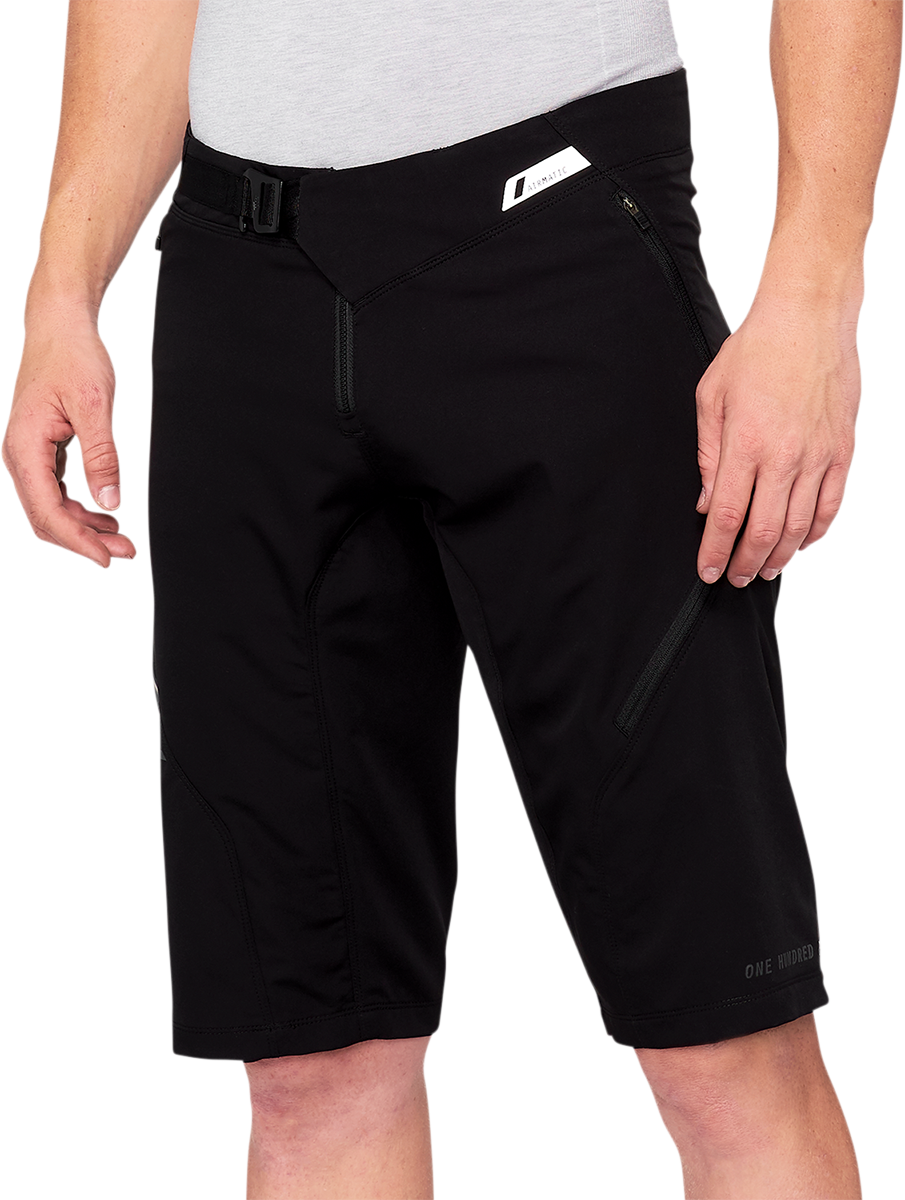 100% Airmatic Shorts - Black - US 32 40021-00002