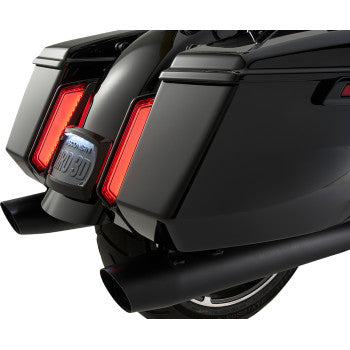CIRO Filler Panel Tail Lights - Smoke Lens - Black 42051