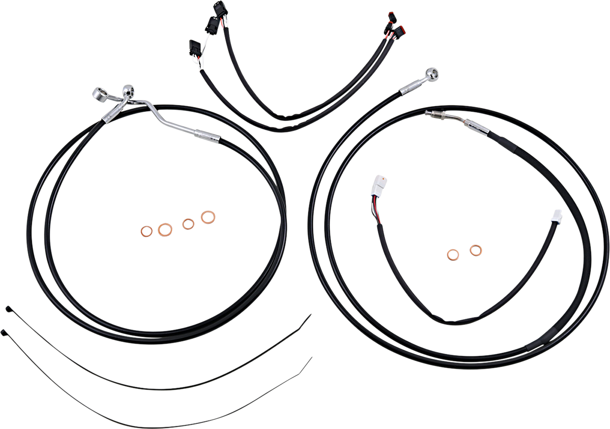 MAGNUM Control Cable Kit - XR - Black/Chrome 489881