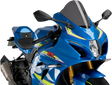 PUIG HI-TECH PARTS Race Windscreen - Dark Smoke - GSX-R 3631F