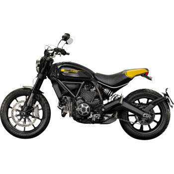 STOMPGRIP Traction Pad Tank Grips - Volcano - Black - Scrambler 50-10-0007B