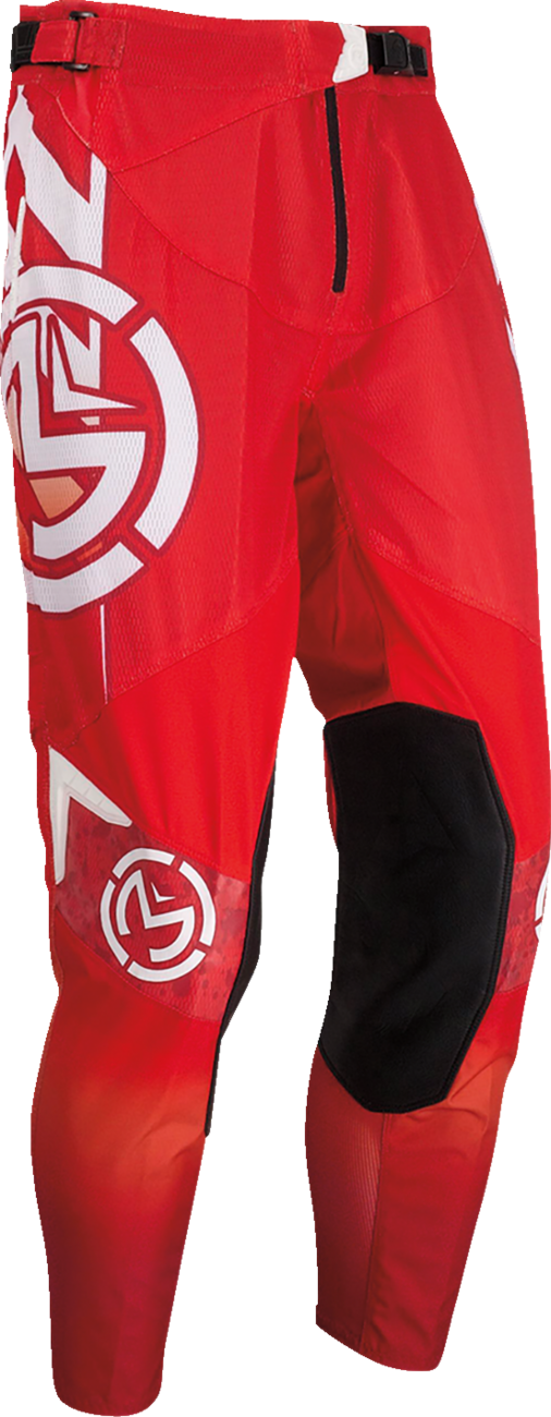 MOOSE RACING Sahara Pants - Red/White - 40 2901-10721