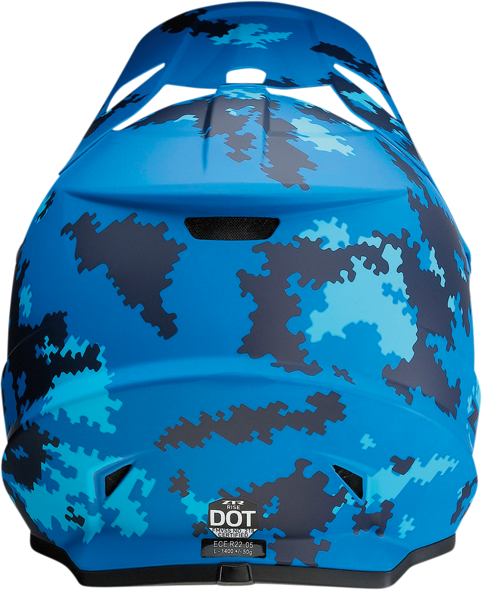 Z1R Rise Helmet - Digi Camo - Blue - 2XL 0110-7293